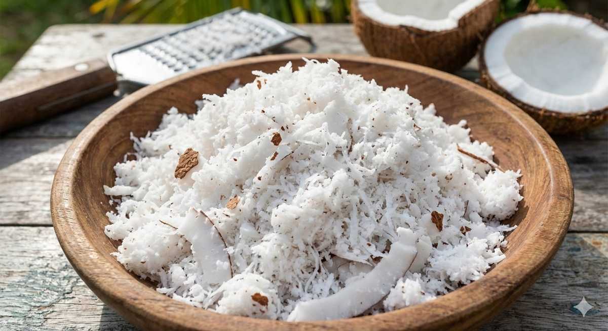 geraspte kokosnoot